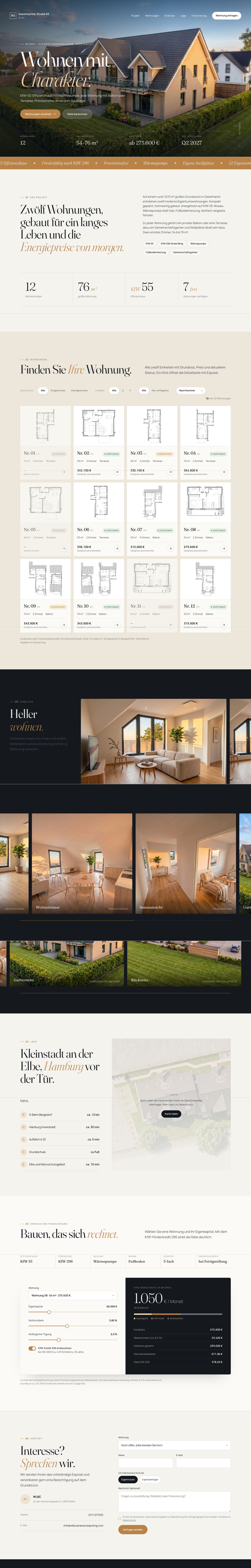 Beispiel Projektwebsite